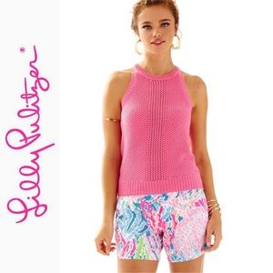 Lilly Pulitzer Gemma sweater Hotty Pink sz S